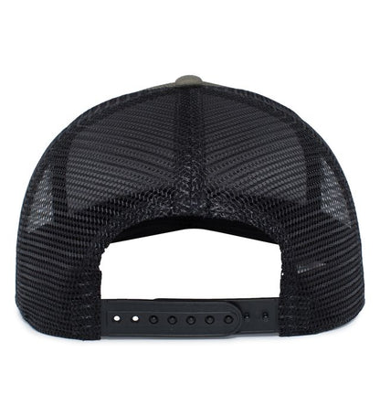 5-Panel Mesh Overlay Trucker