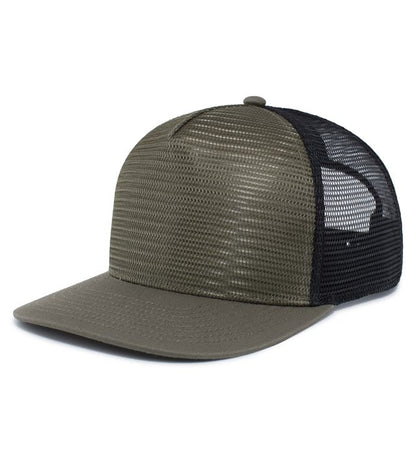 5-Panel Mesh Overlay Trucker