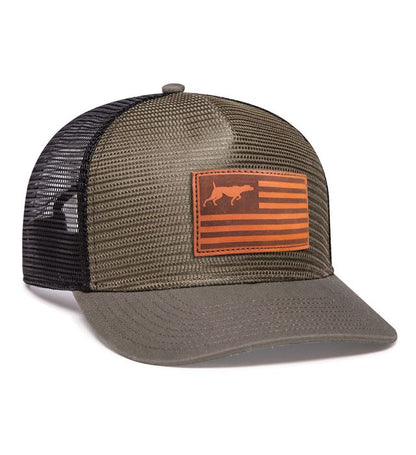 5-Panel Mesh Overlay Trucker