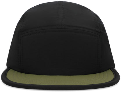 Packable Camper Hat Negra | Verde Oliva